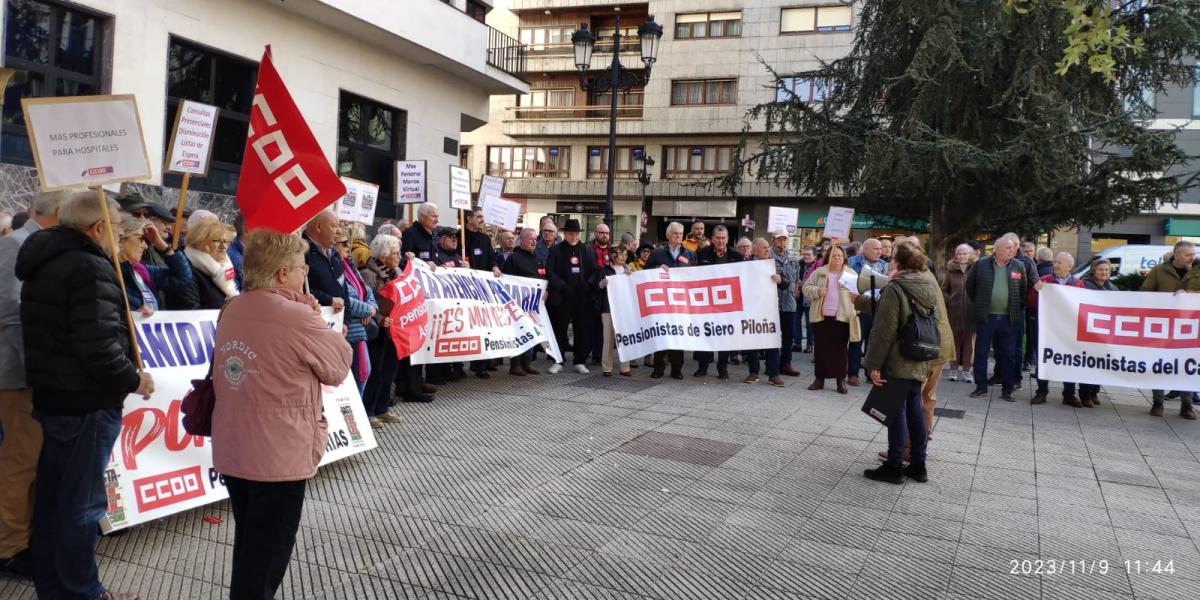 Concentracin en Oviedo contra las listas de espera sanitarias