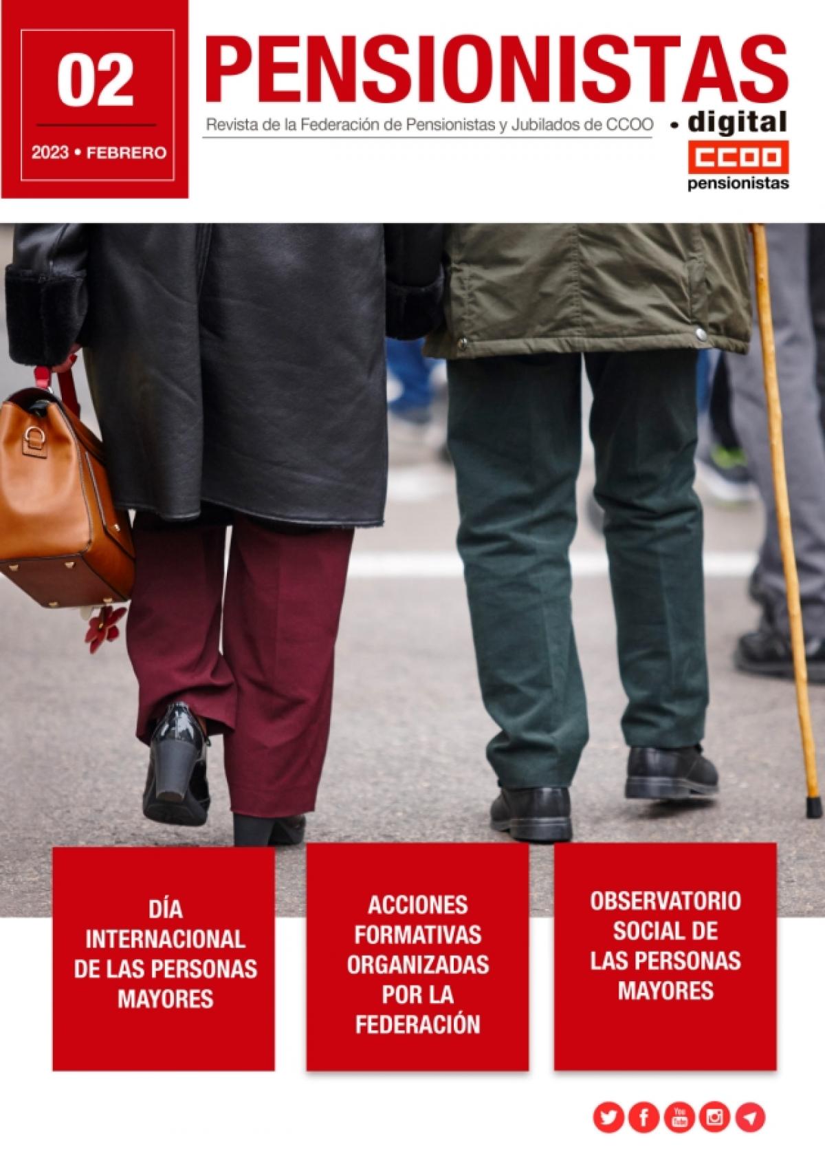 Revista Digital Pensionistas, de Febrero de 2023